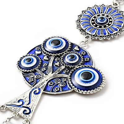 Tree of Life Pendant Decorations HJEW-H058-01-1