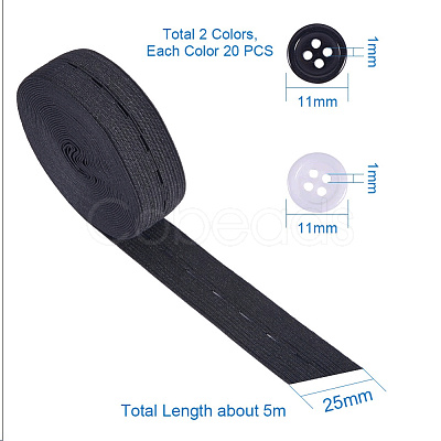 Flat Elastic Rubber Band EC-PH0001-06-1
