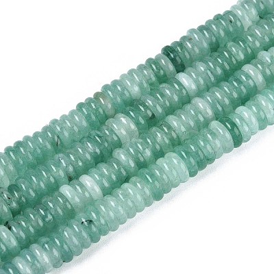 Dyed Natural White Jade Beads Strands G-T142-6mm-05E-1