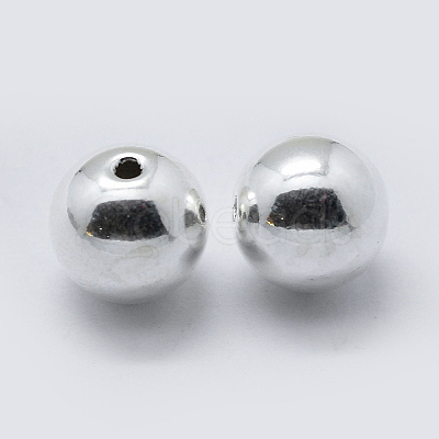 925 Sterling Silver Spacer Beads STER-K171-45S-6mm-1