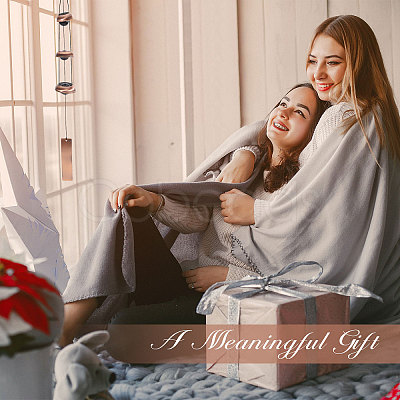 Iron Blessing Wind Chimes HJEW-WH0108-009R-1