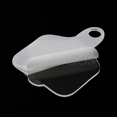 Transparent Acrylic Big Pendants DIY-WH0430-720B-1