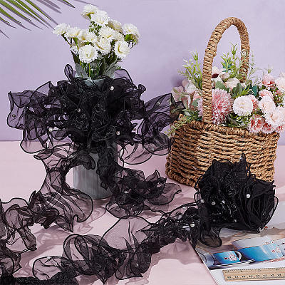 2M Organza Ribbon OCOR-WH0070-167B-1