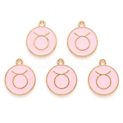 Alloy Enamel Pendants X-ENAM-S124-01A-09C-1