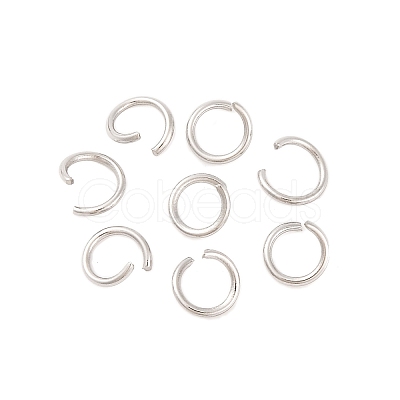 Tarnish Resistant 304 Stainless Steel Open Jump Rings STAS-R049-5x0.7mm-1