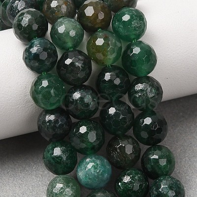 Natural Fuchsite Beads Strands GG-CBADA9D-A01-8mm-1