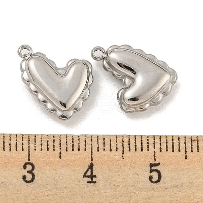 Non-Tarnish 304 Stainless Steel Charms STAS-P356-23P-1