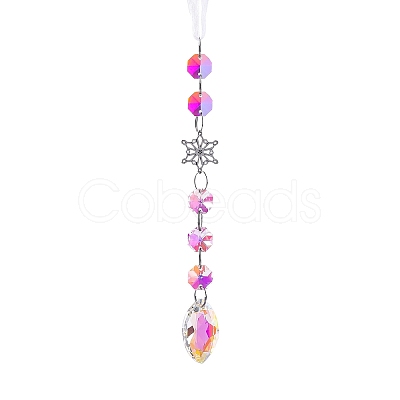 Metal Snowflake Hanging Ornaments PW-WGEE7F3-07-1