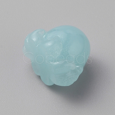 Luminous Resin Octopus Display Decoration RESI-WH0038-09E-1