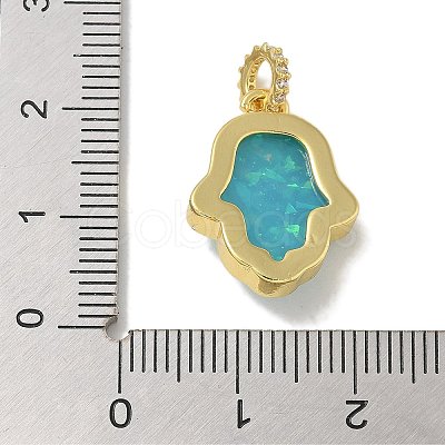 Rack Plating Brass Pendants KK-Q009-05G-01-1