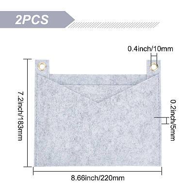 Felt Bags Organizer Insert PURS-WH0001-46C-05-1