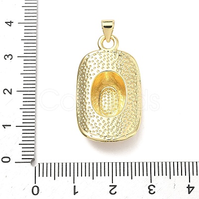 Brass Pendants KK-P345-15G-02-1
