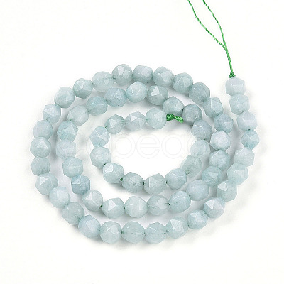 Natural Myanmar Jade/Burmese Jade Beads Strands G-T108-27A-01-1