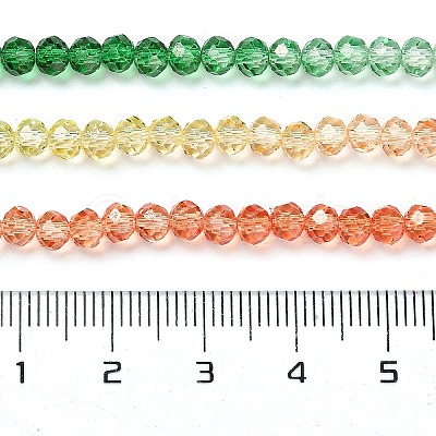 Transparent Painted Glass Beads Strands LS-DGLA-A034-T4mm-A04-1