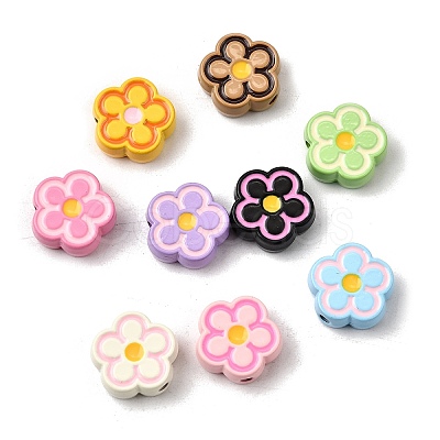 Baking Paint Alloy Enamel Beads FIND-G092-02B-1