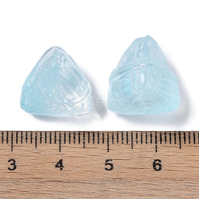 Baking Paint Glass Beads GLAA-S202-15I-1