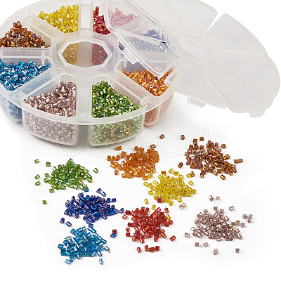 11/0 Two Cut Round Hole Glass Seed Beads SEED-YS0001-01-1