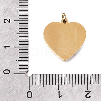 PVD Vacuum Plating 304 Stainless Steel Pendants STAS-G268-04G-1
