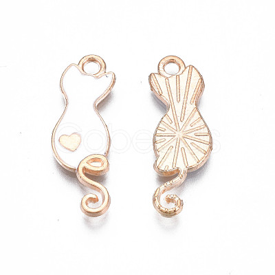Alloy Enamel Pendants X-ENAM-S115-144B-1