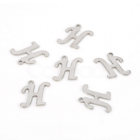 Non-Tarnish 201 Stainless Steel Pendants STAS-L244-04H-P-1