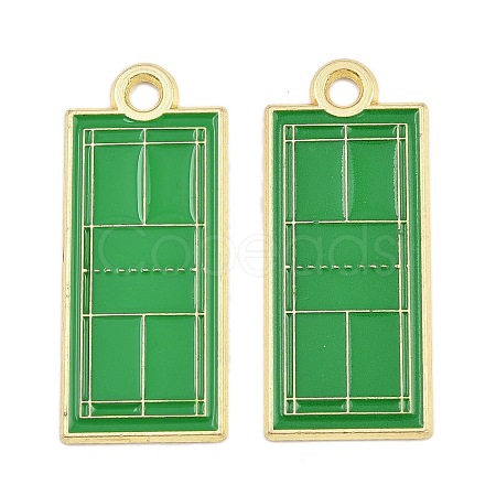 Alloy Enamel Pendants FIND-I065-01I-G-1