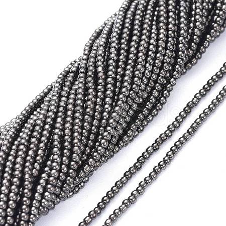 Electroplate Glass Beads Strands EGLA-K014-A-FP02-1