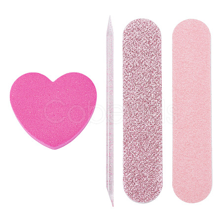 3Pcs Wood Nail Art Tools AJEW-TA0002-96B-1