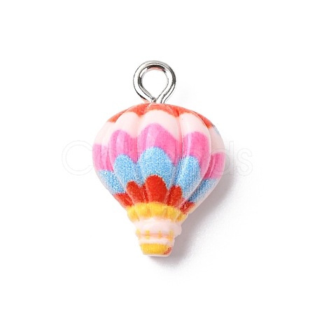 Opaque Resin Pendants RESI-A050-05-1