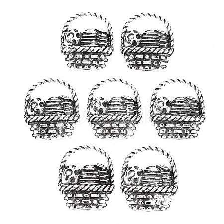 Tibetan Style Alloy Pendants PALLOY-T075-137AS-RS-1