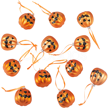 12Pcs Plastic Pendant Decorations for Halloween Themed Decorations KY-WH20007-01-1
