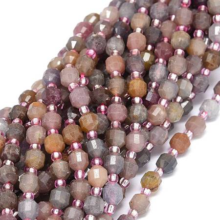 Natural Ruby Beads Strands G-O201B-32-1