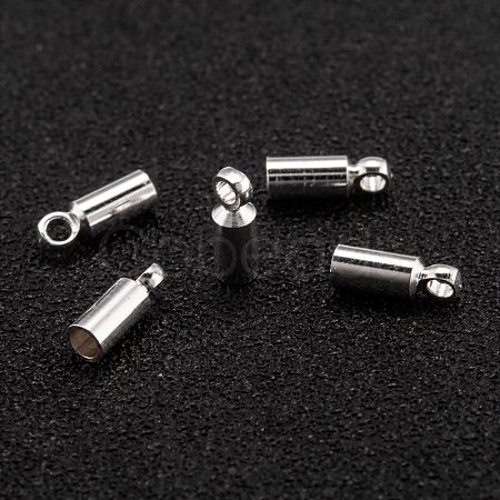 Brass Cord Ends KK-H759-40B-S-1