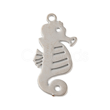 Brass Etched Metal Embellishments Pendants KKC-D001-03P-1
