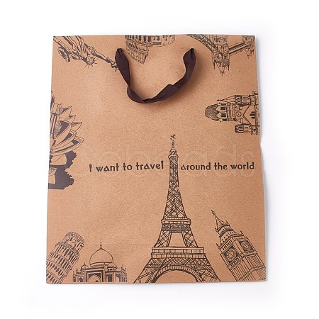 Kraft Paper Bags CARB-WH0010-02-1