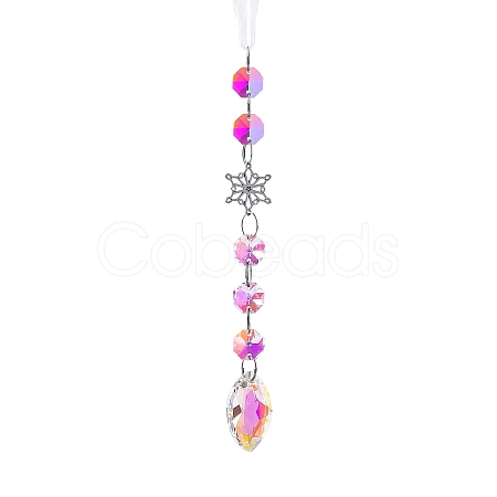 Metal Snowflake Hanging Ornaments PW-WGEE7F3-07-1