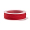 Braided Nylon Threads, Dyed, Knotting Cord, for Chinese Knotting, Crafts and Jewelry Making, Red, 1.5mm, about 13.12 yards(12m)/roll