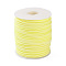 45M Faux Suede Cord, Faux Suede Lace, Light Khaki, 2~2.5x1.5~2mm, about 50 Yards(45m)/Roll