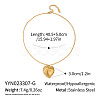 Sweet Design 304 Stainless Steel Heart Pendant Necklaces DY4160-2-1