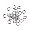 Tarnish Resistant 304 Stainless Steel Open Jump Rings X-STAS-F221-40P-G-1