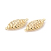 Eco-Friendly Brass Links Connectors KK-C226-13G-RS-2