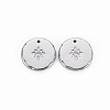 304 Stainless Steel Charms STAS-N097-091P-NR-1