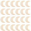 50Pcs Wood Cutouts DIY-SP0004-64D-01-7