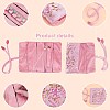 2Pcs 2 Colors Embroidery Silk Roll Bags ABAG-PH0001-26-3