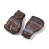 Czech Pressed Glass Beads GLAA-I061-02E-2
