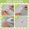 20Pcs Star with Baseball Pattern Computerized Embroidery Cloth Iron on/Sew on Patches PATC-BC0001-27-3