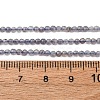 Natural Iolite Beads Strands G-D320-A01-2mm-5
