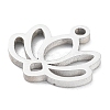 Non-Tarnish 304 Stainless Steel Flower Lotus Charms STAS-Z054-02P-2