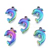 Ion Plating(IP) 304 Stainless Steel Pendant STAS-B027-09MC-3