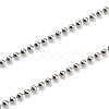 Brass Ball Chain Necklaces NJEW-JN02912-04-2