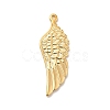 Ion Plating(IP) 304 Stainless Steel Pendants STAS-E176-08G-3